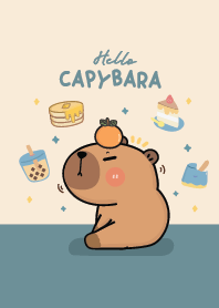 Hello Capybara : Good Morning!