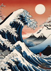 浮世絵の風景-昼 3