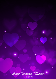 Love Heart Theme -PURPLE-