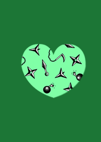 Simple Shuriken's Green Blue