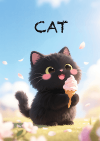 Love Pretty Back Cat Theme