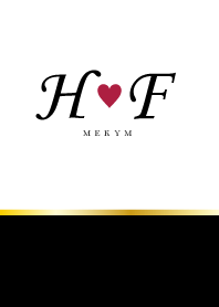 LOVE INITIAL-H&F 12