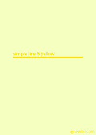 simple line 5 yellow