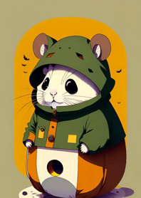 Halloween Hamster eff5D8