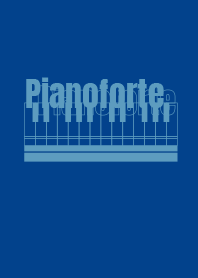 pianoforte Royal blue