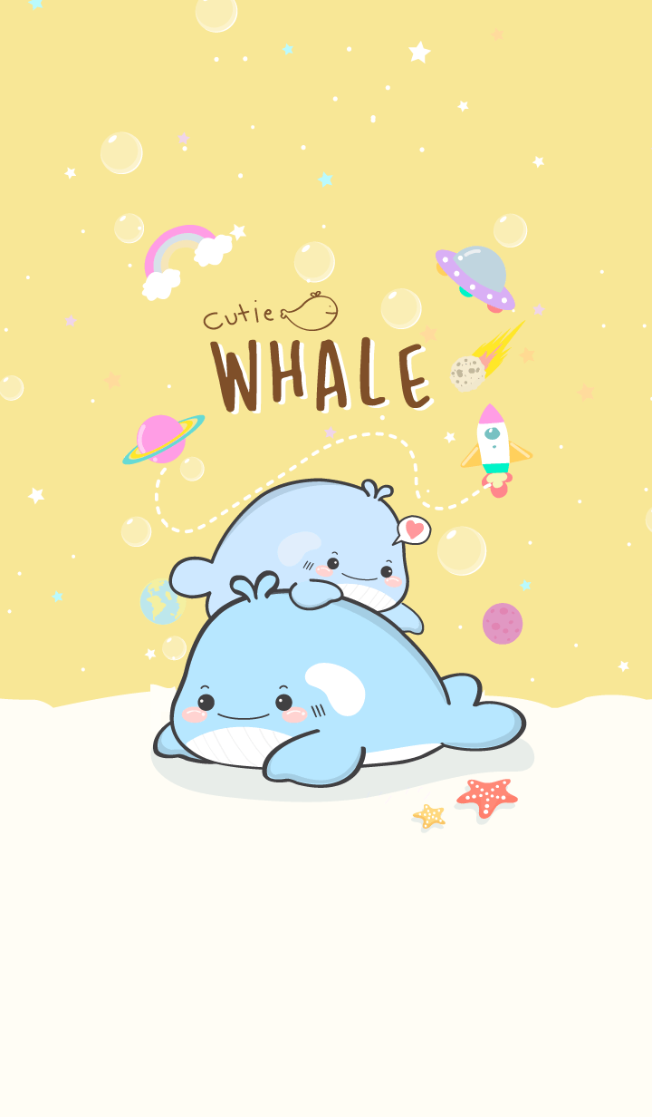 whale cutie (yellow ver.)