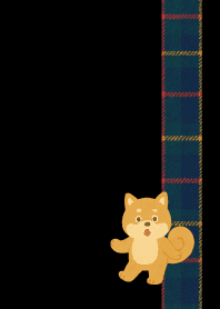 Cool Shiba Inu03 on black