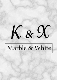 K&X-Marble&White-Initial