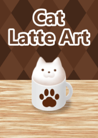 Cat Latte Art