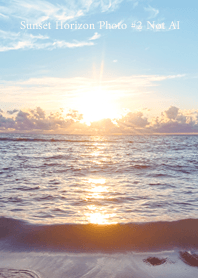 Sunset Horizon Photo #2 Not AI