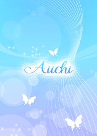 Aiichi skyblue butterfly theme