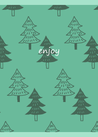 Fir trees on BG