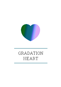 GRADATION HEART THEME :93