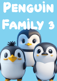 Adorable Penguin Family 3