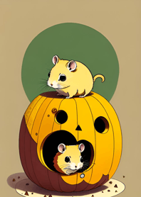 Halloween Hamster c821B0