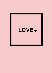 SIMPLE LOVE #pink black(JP)