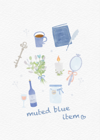 muted blue Theme