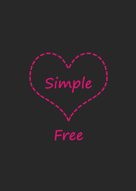 신비한 핑크 - 단순 점선 사랑