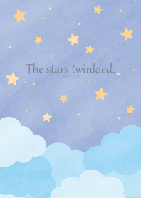 The stars twinkled-BLUE 14