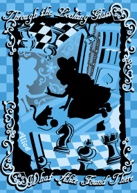 Alice Silhouette[Looking Glass]Blue -