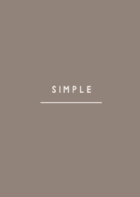 SIMPLE TEXT 001  #brown beige