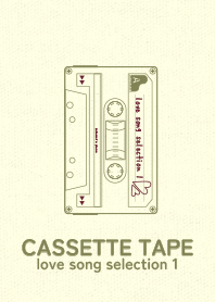 Cassettetape_love Burgundy