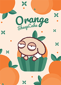 UNSLEEP SHEEP : Orange Sheep Cake