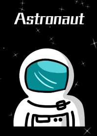 Astronaut space galaxy 02