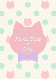 Polka Dots×Cats(Spring color)J
