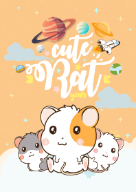 Rat Celebrate Galaxy Orange