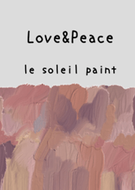 Oil painting art [le soleil paint 271]