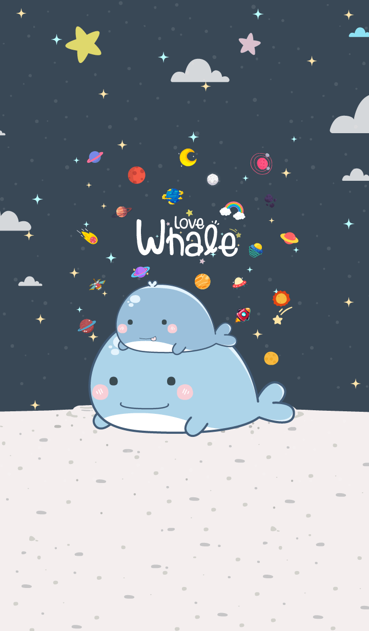Whale Mini Night Blue