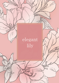 drawing pink flower