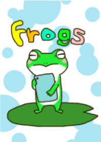 Mr.Frog and his buddies