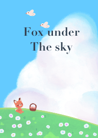 Fox under The sky