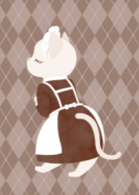 housemaid cat.(12)