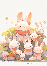 2023 LET'S DRAW❤부드러운 고양이 토끼