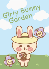 Girly Bunny Garden