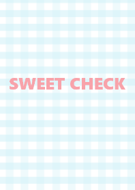 SWEET CHECK / lightbluepink