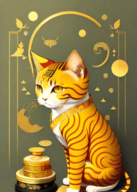 Kucing Kemakmuran Tahun Baru 57