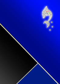 蓝色和黑色的海豚珠宝