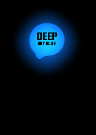 Deep Sky Blue In Black Theme V1