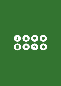 シンプル（white green)V.612