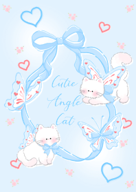 Cutie angle cat (blue)
