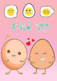 Eggs and cute little fried eggs