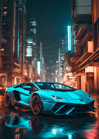 Cyberpunk lambo v.1
