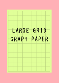 YELLOW GREEN-BLACK GRAPH PAPER/PINK RED