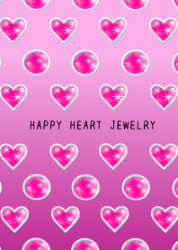 HAPPY HEART JEWELRY-PINK GRADATION