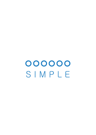 SIMPLE(white blue)V.9b