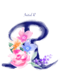 Handwritten initials R